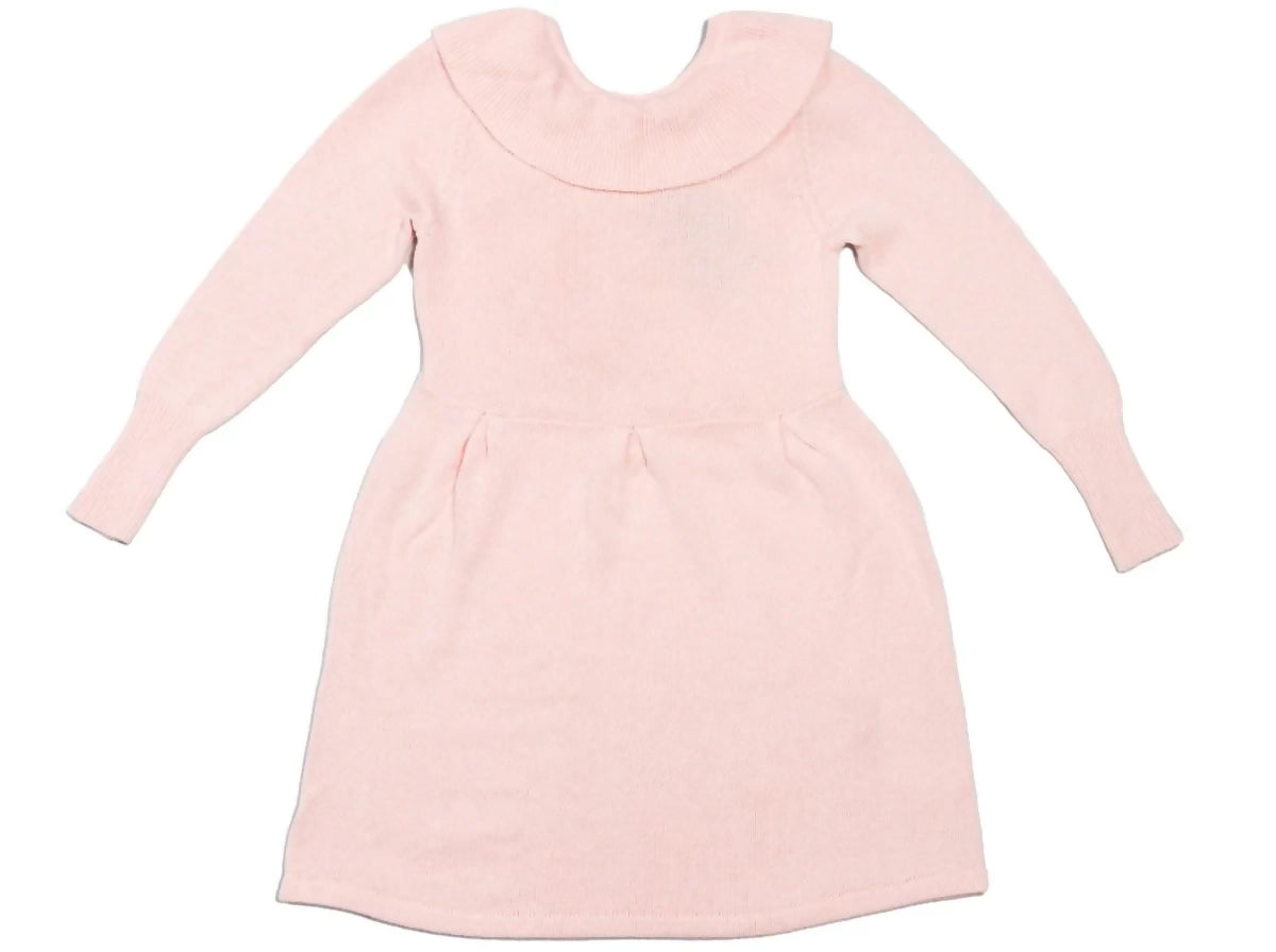 Ruffle Dress - Cashmere & Organic Cotton