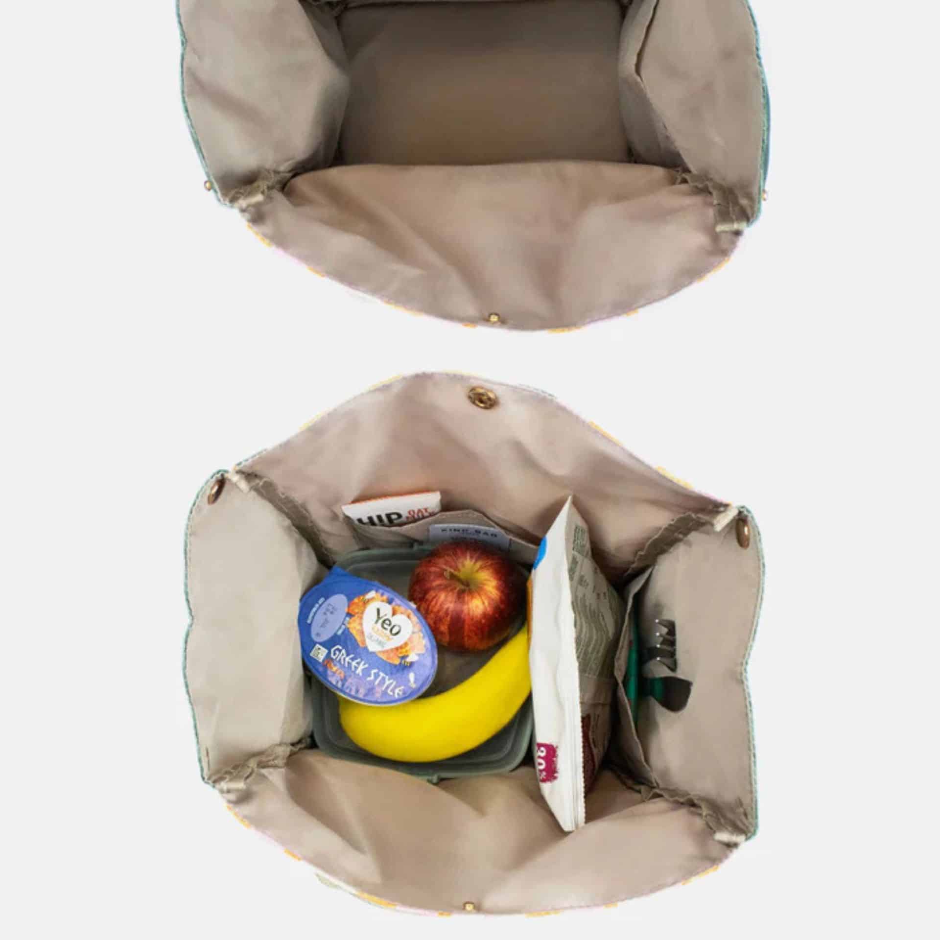 Sustainable kids bottle: Kind Bag Lunch Bag | Checkerboard | KIDDYKIND