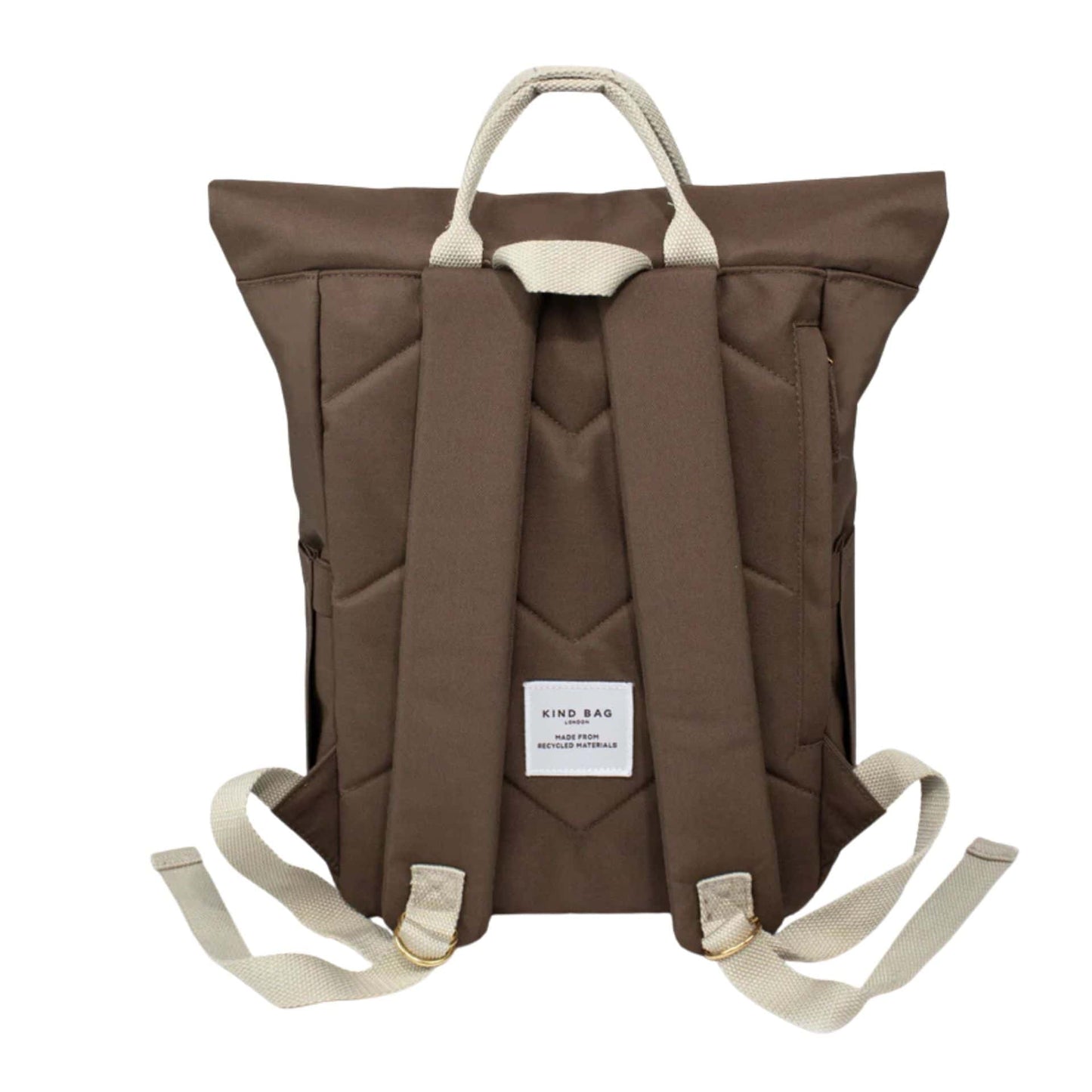 Kind Bag Hackney Backpack - Medium - Cocoa | stainless steel plastic-free kids UK — KIDDYKIND