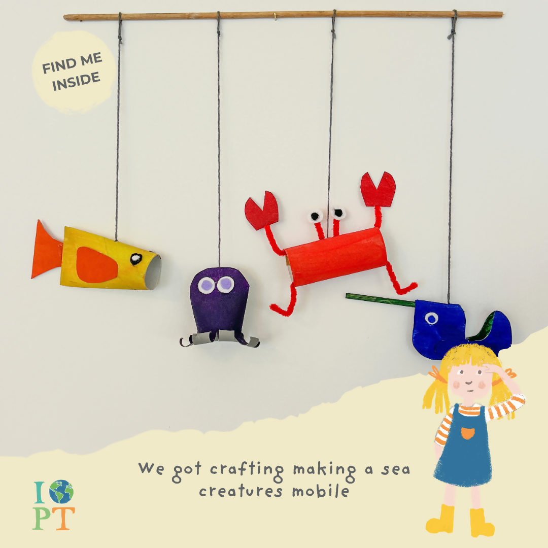 Sustainable Montessori toy: UNDER THE SEA - Children’s eco activity kit (Age 5+) | KIDDYKIND