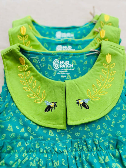 Garden tiered dress