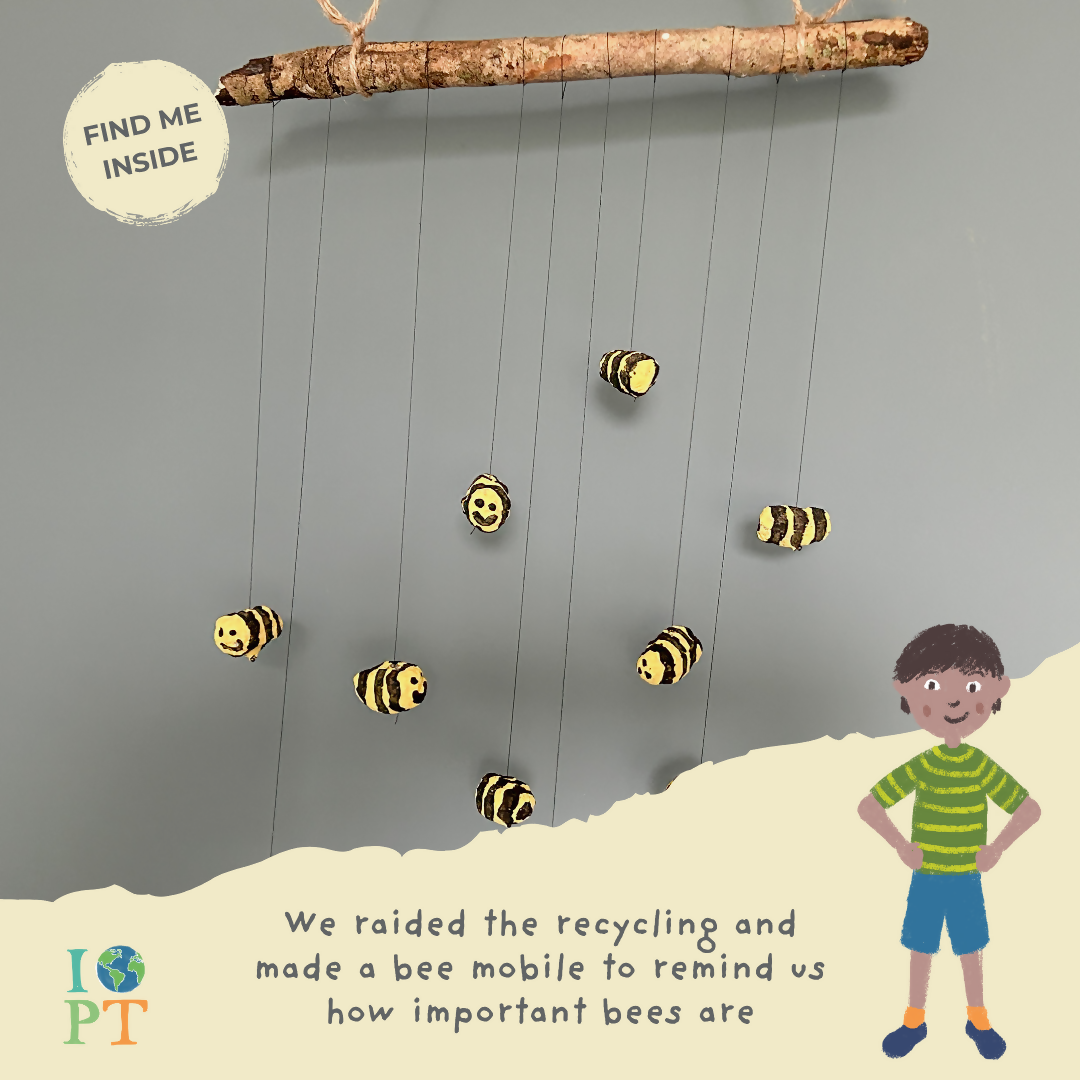 Sustainable Montessori toy: BUZZING BEES - Children’s eco activity kit (Age 5+) | KIDDYKIND