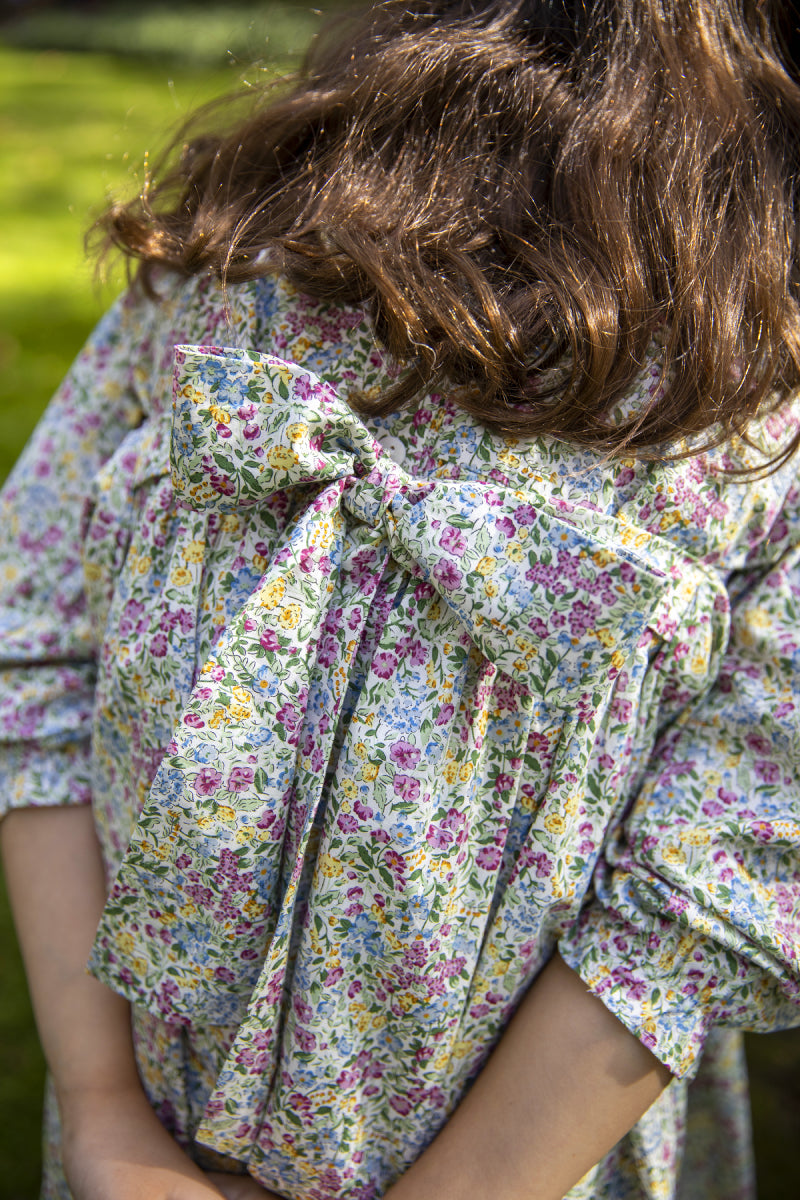 Aurora Handsmocked Girl Dress