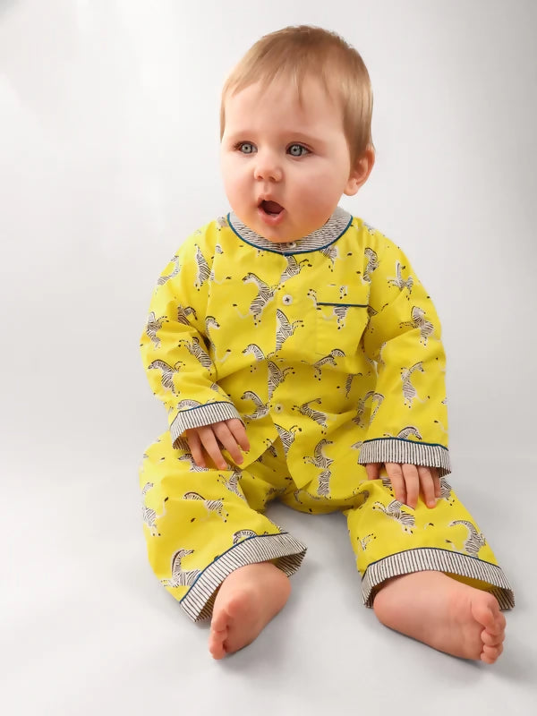 Zeba's Joyful Gallop - Organic Cotton Kids Pyjamas