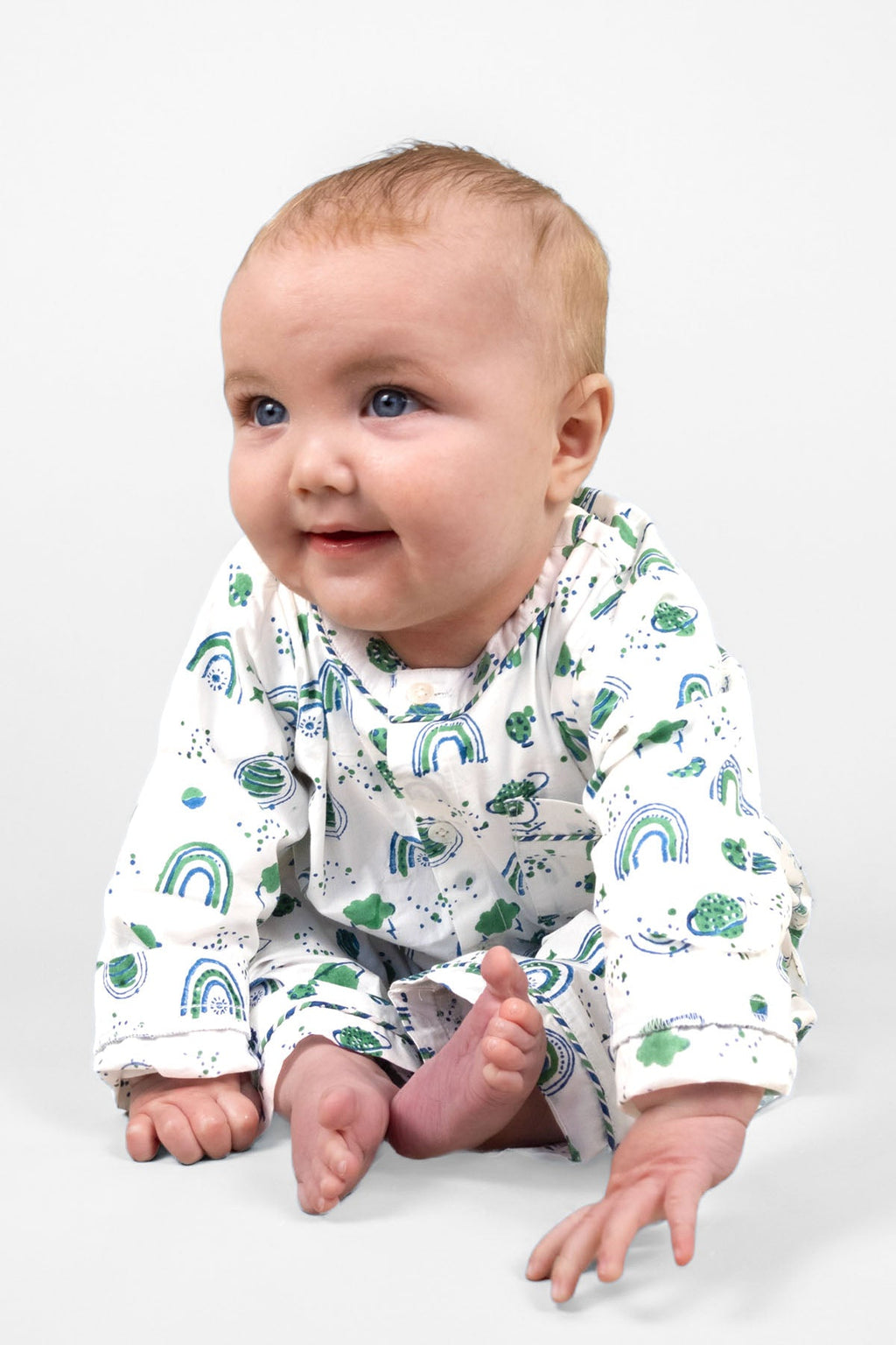 interstellar vibes - organic cotton baby pyjama set