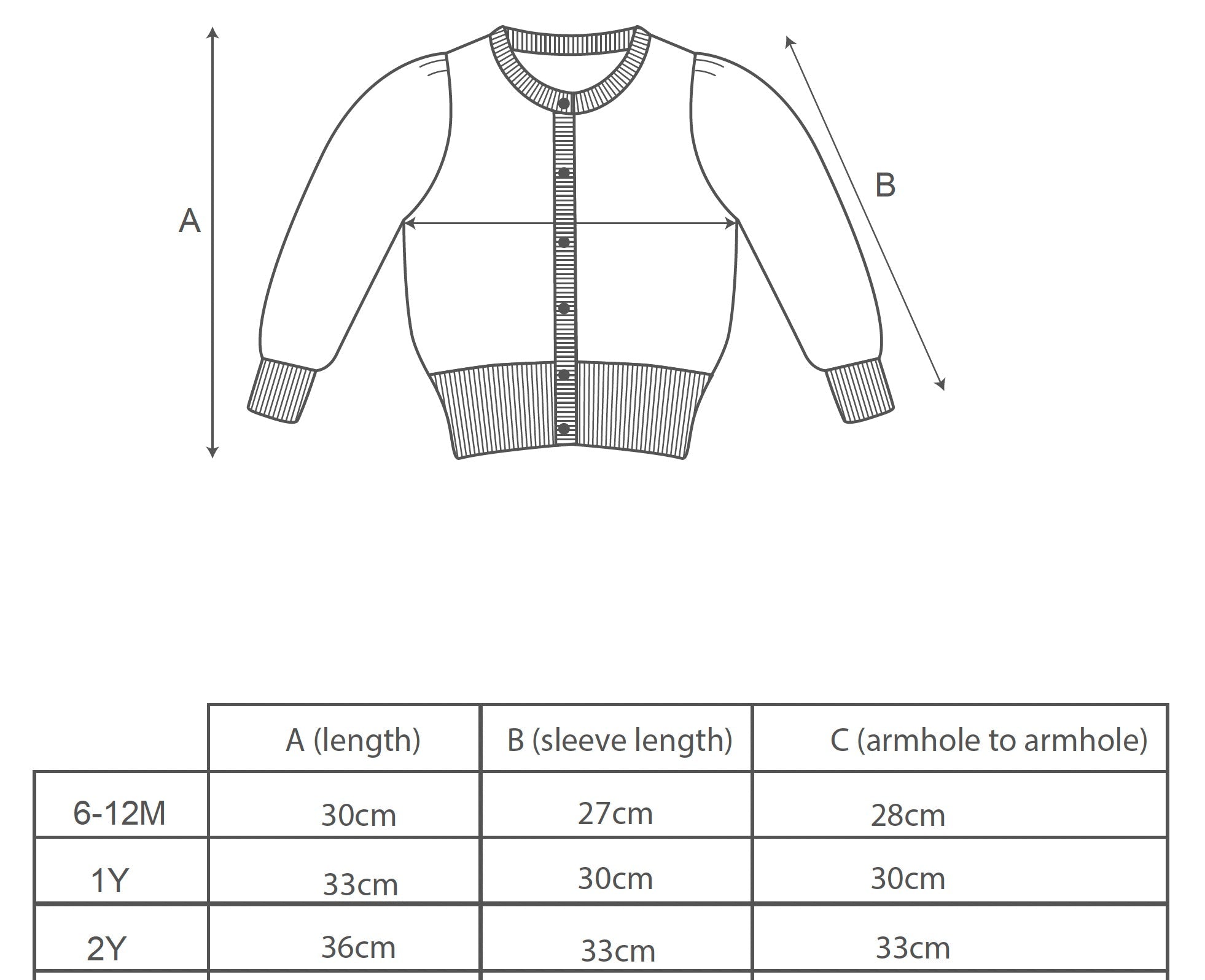 Baby Popcorn Knit Cardigan | Chalk