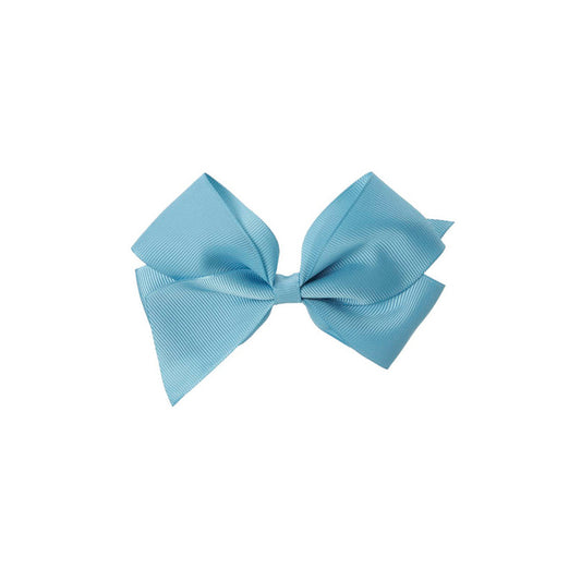 Big Bow Clip - French Blue by Beatrice and Bee, vetted by KIDDYKIND