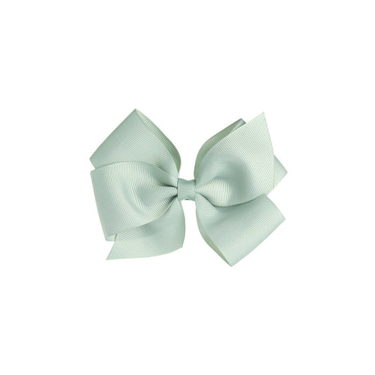 Big Bow Clip - Grey by Beatrice and Bee, vetted by KIDDYKIND