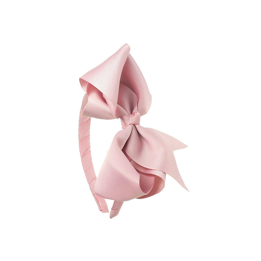 Extra Large Bow Hairband - Dusty Pink by Beatrice and Bee, vetted by KIDDYKIND