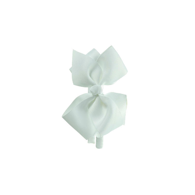 Big Bow Hairband - White by Beatrice and Bee, vetted by KIDDYKIND