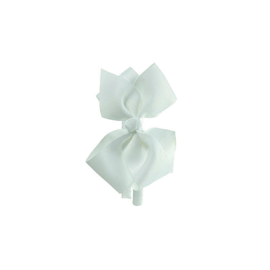 Big Bow Hairband - White by Beatrice and Bee, vetted by KIDDYKIND