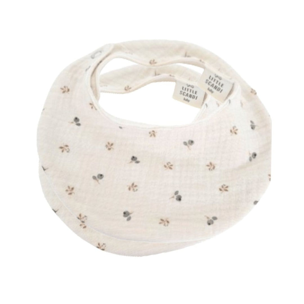 Blueberries Waterproof Bib Set - Little Scandi baby