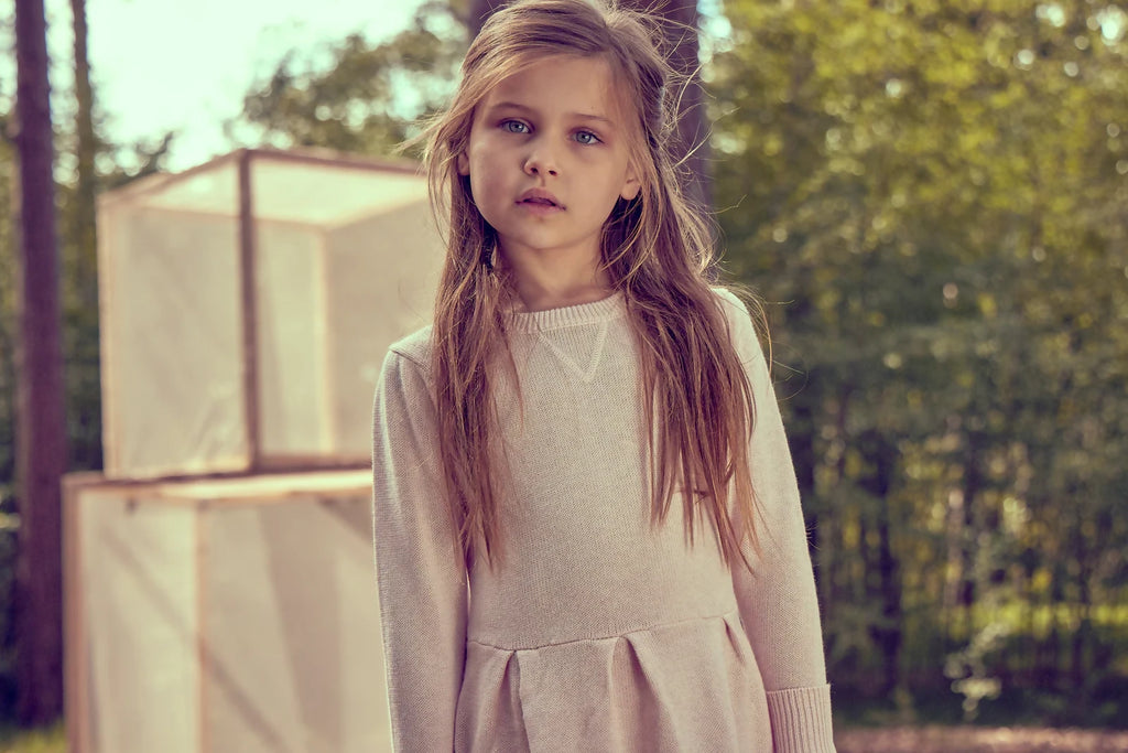 Angel Cashmere & Organic Cotton Kids Dress