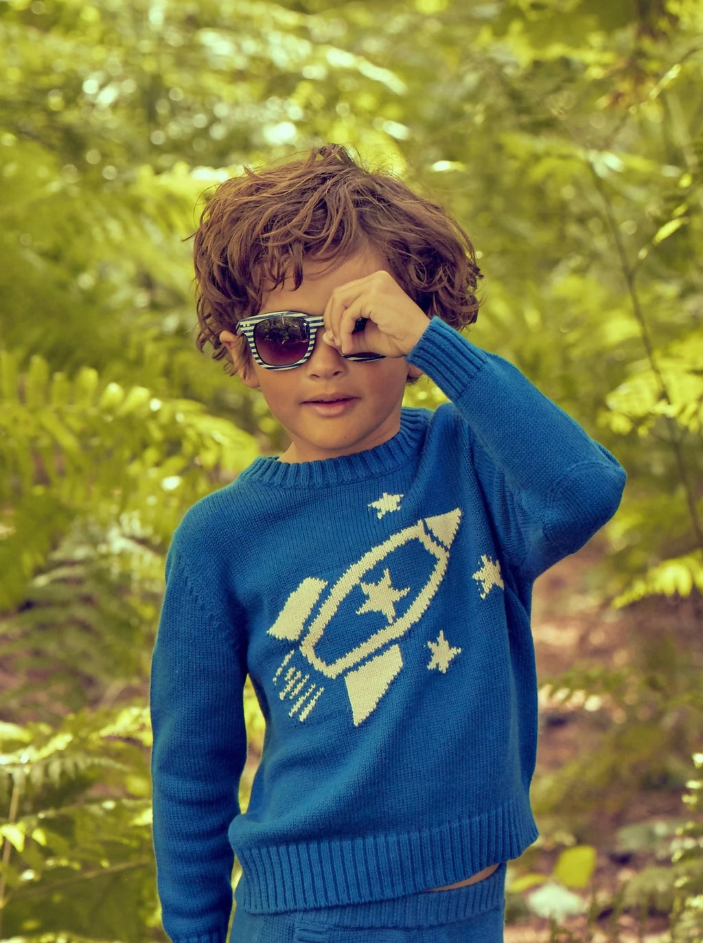 Rocket Space Jumper - Cashmere & Organic Cotton