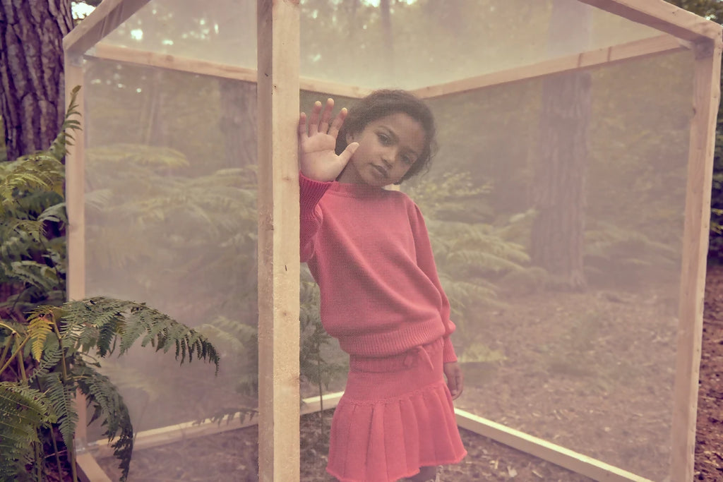 Ruffled Jumper - Cashmere & Organic Cotton