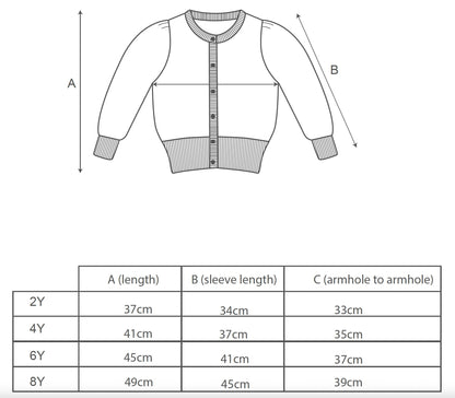 Double Ruffle Cardigan | 100% cashmere by MIKA & MILO, vetted by KIDDYKIND
