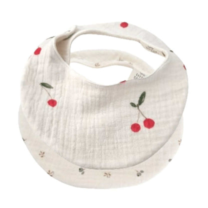 Cherries & Blueberries Waterproof Bib Set