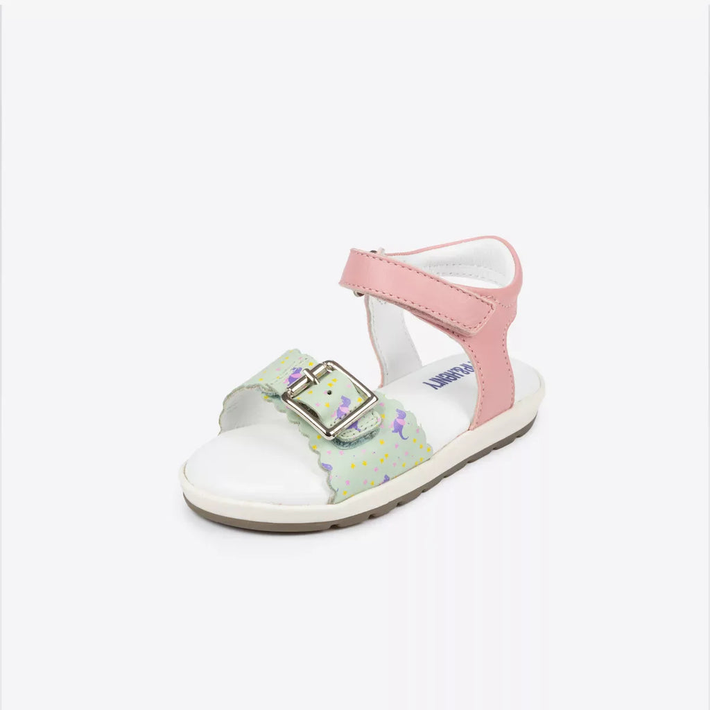 Dino-might Buckle Sandal - Mint