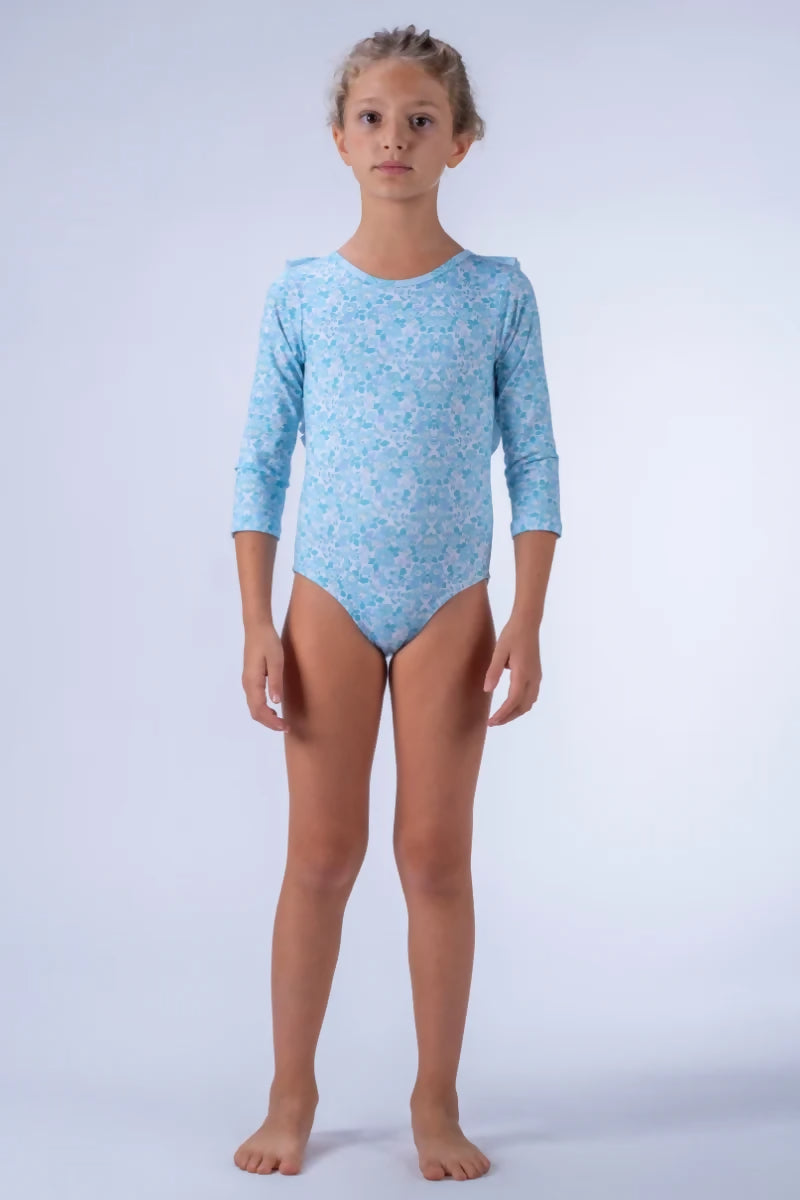 Aqua Garden Long Sleeved Swimsuit