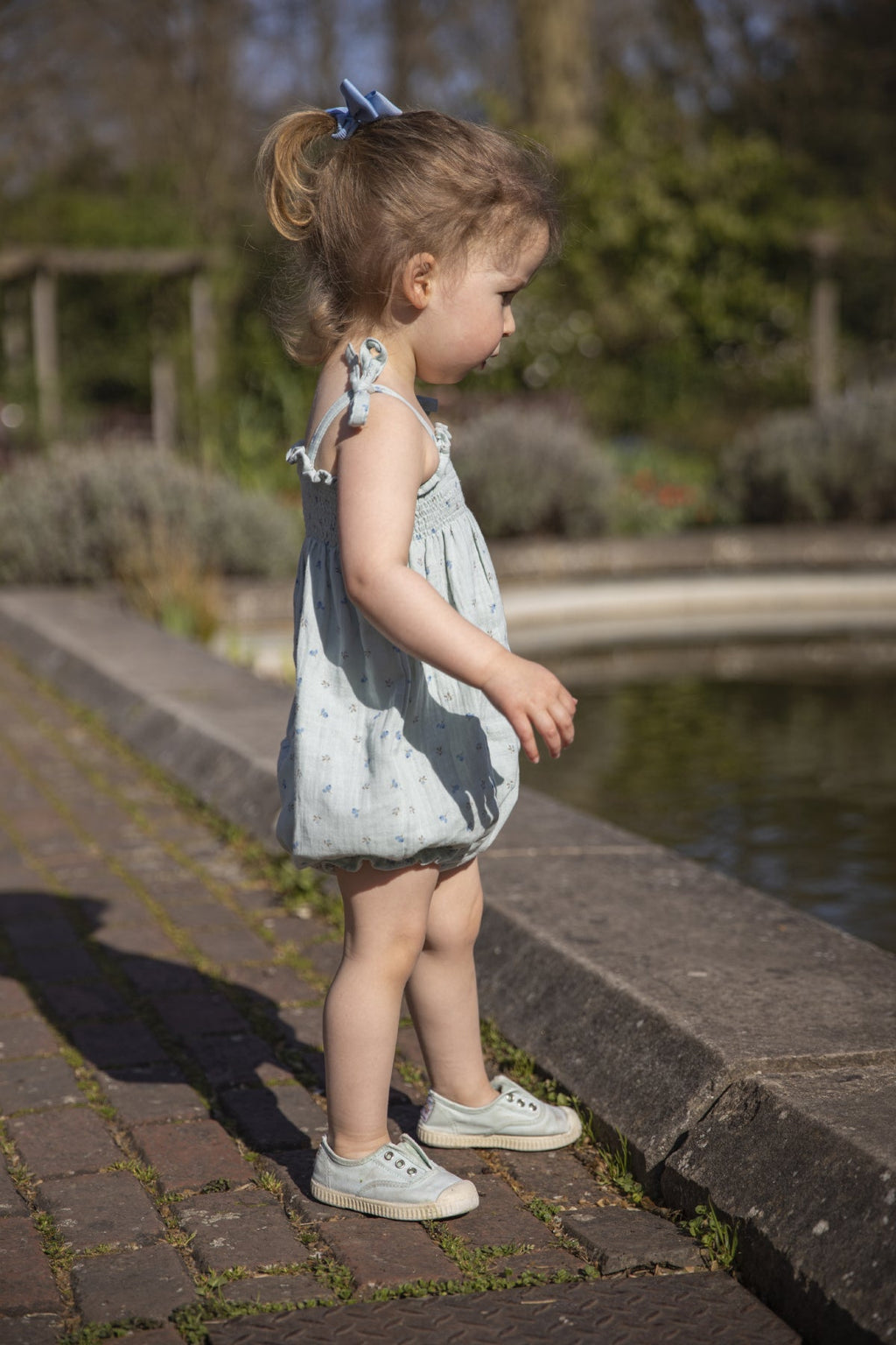 Clementine Baby Girl Romper