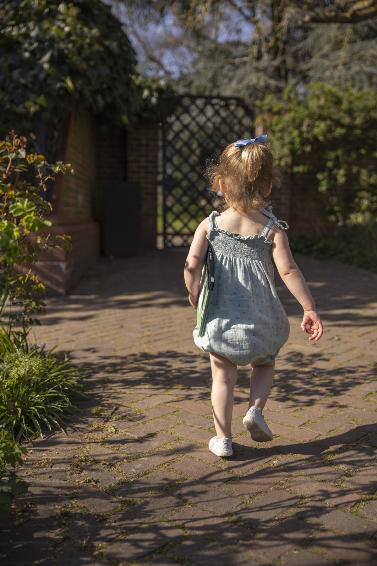 Clementine Baby Girl Romper