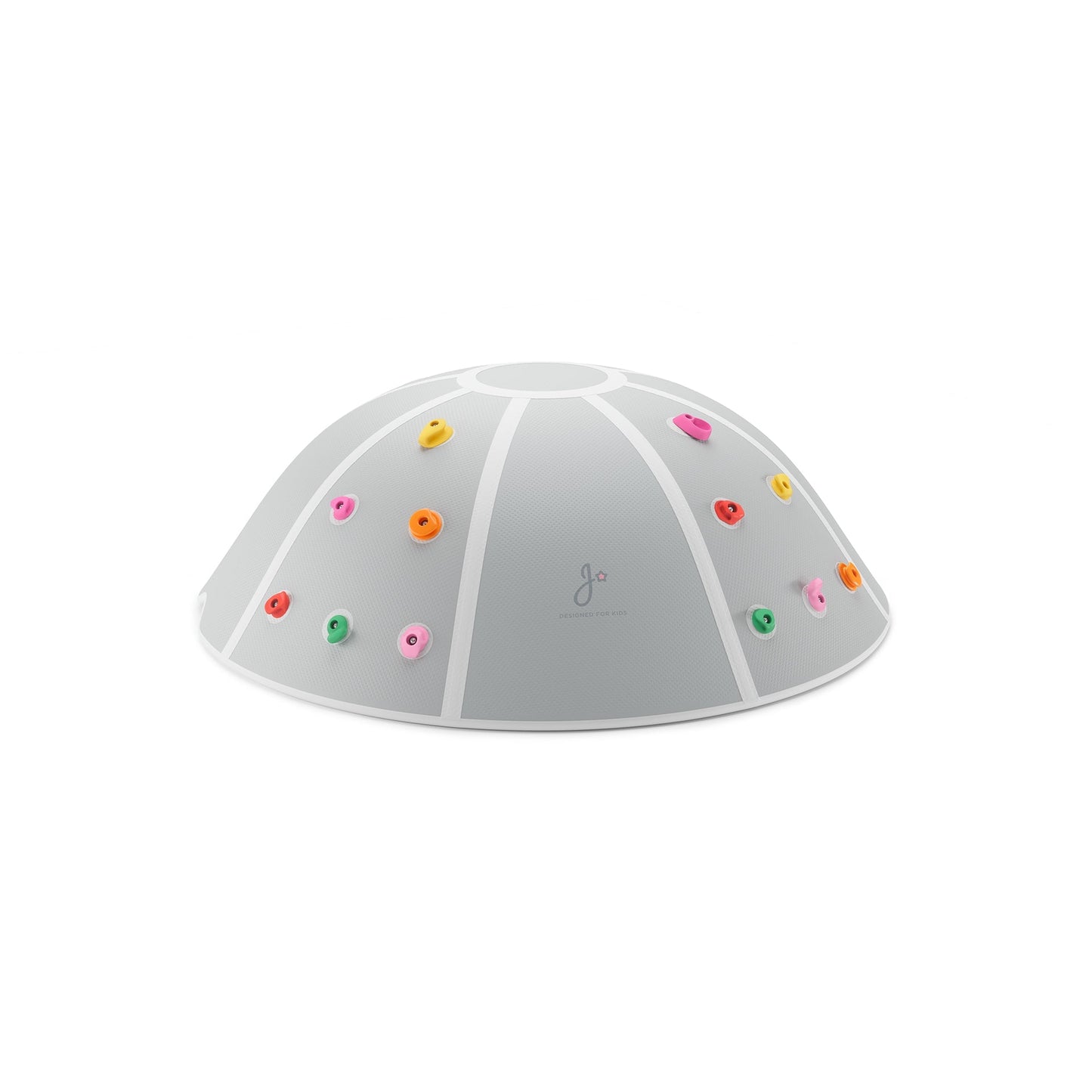 Jupiduu Climb & Jump Dome inflatable play dome in garden