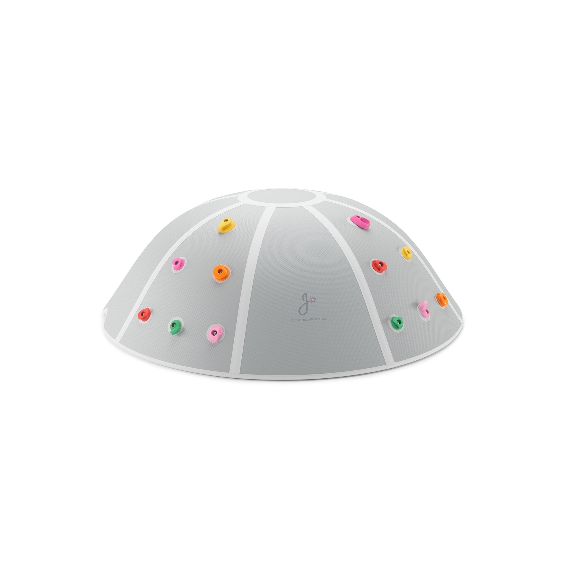 Jupiduu Climb & Jump Dome inflatable play dome in garden