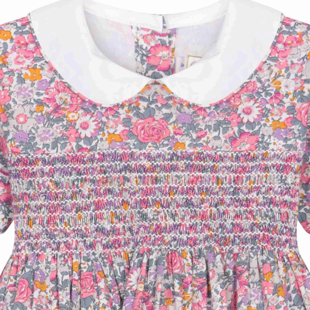 Constance Handsmocked Girl Dress