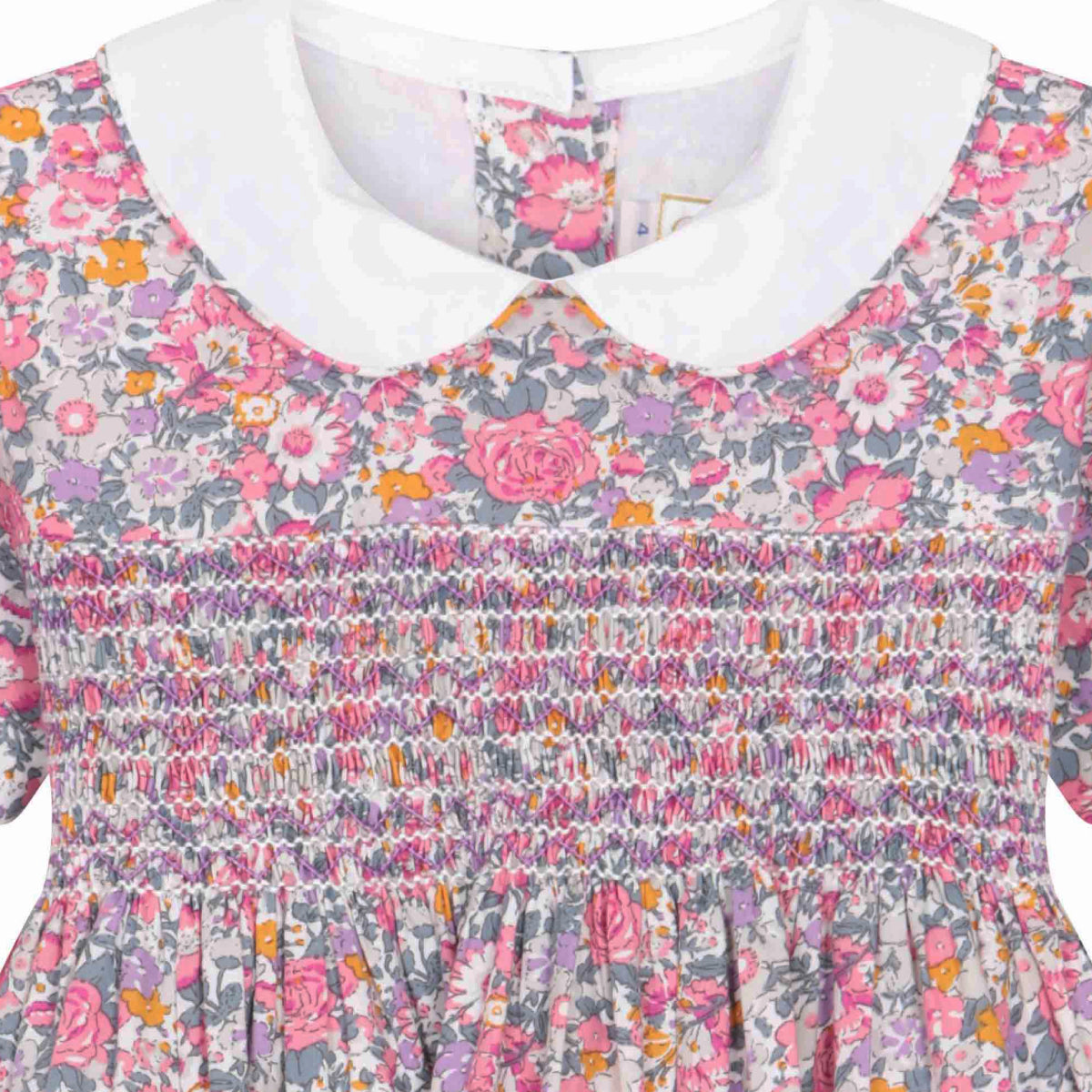 Constance Handsmocked Girl Dress