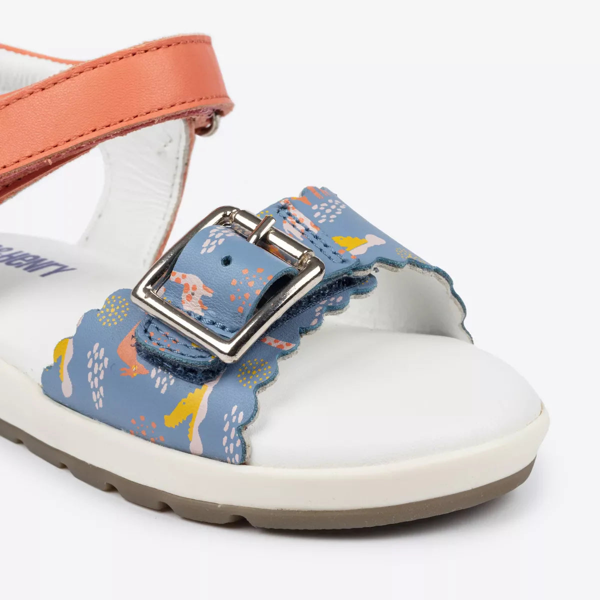 Wild Side Buckle Sandal - Blue