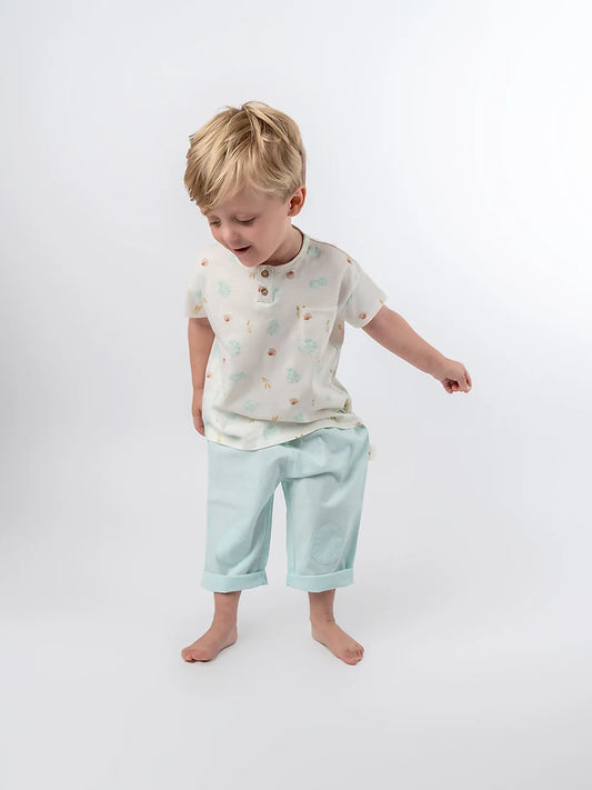 Organic Cotton Seagrass Trousers