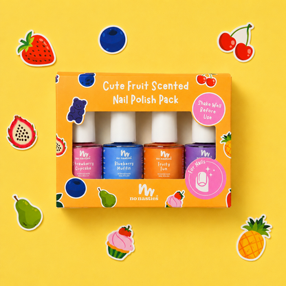 Kids Scented Nail Polish Gift Set – 4 Pack