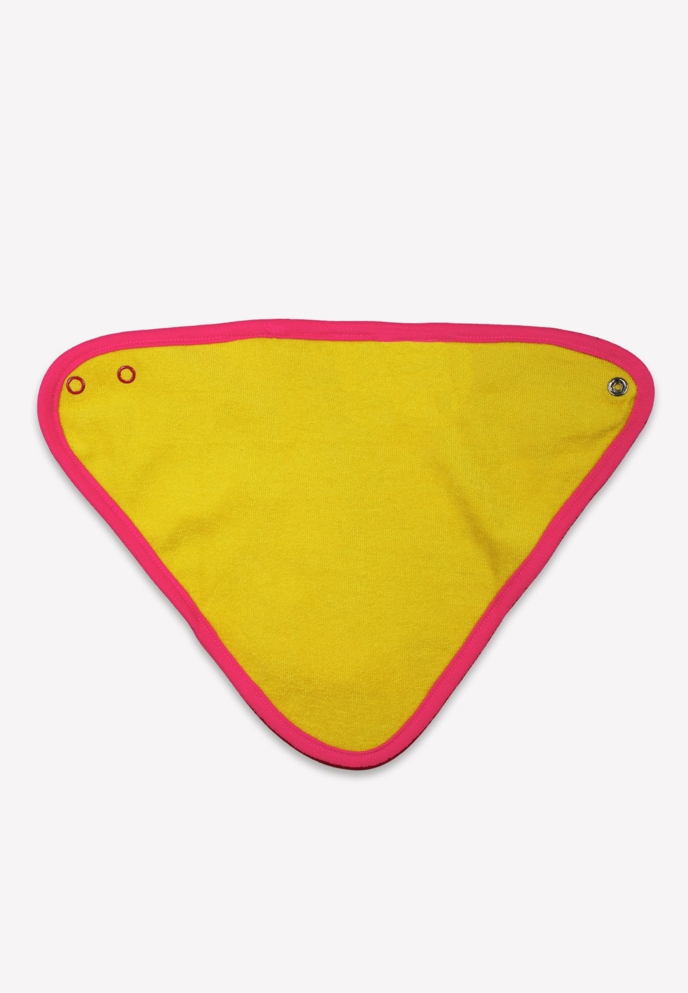 Organic Kitten Print Dribble Bib | organic baby clothes UK — KIDDYKIND