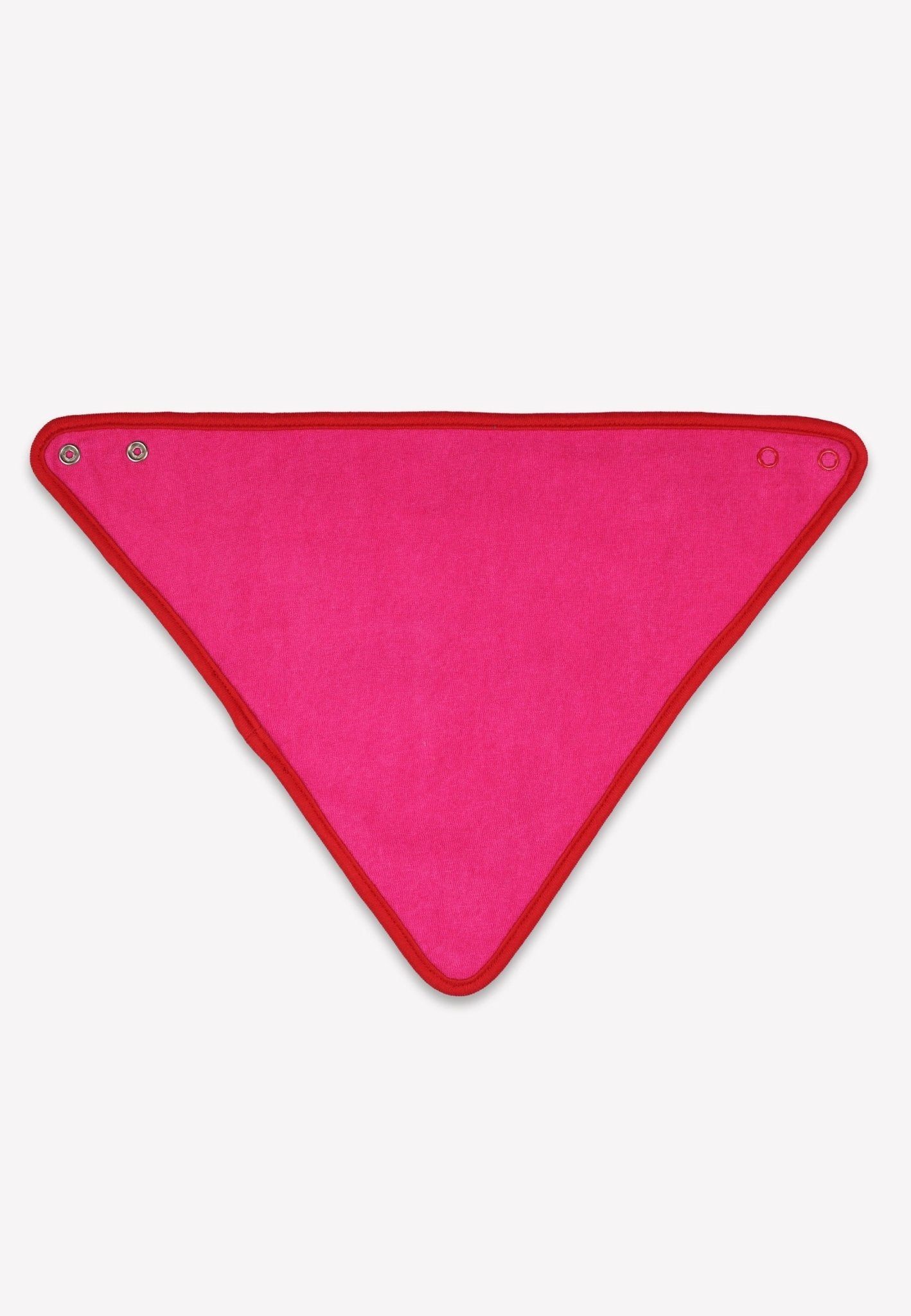 Organic Pink Horse and Pony Print Dribble Bib - Toby Tiger