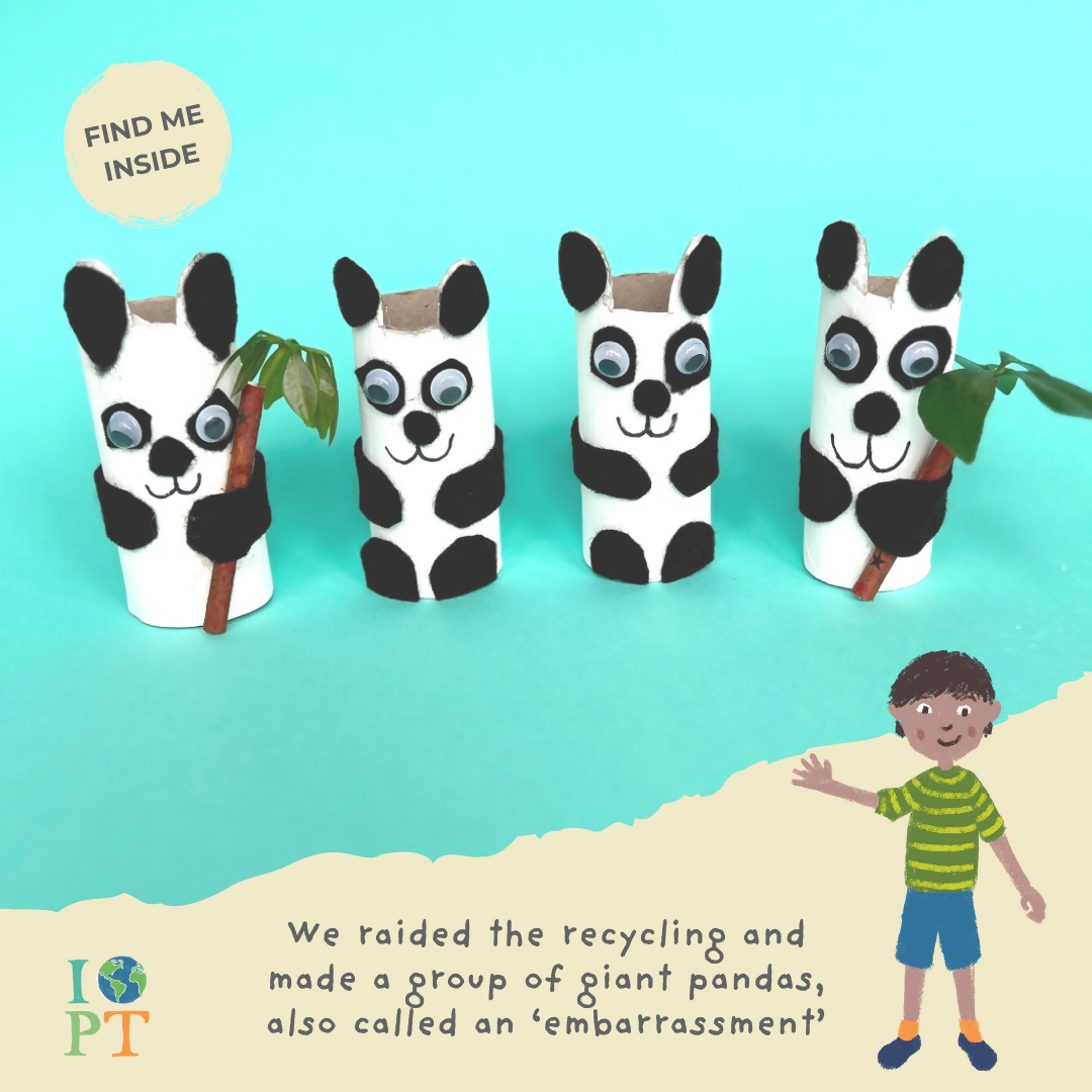 GENTLE GIANT PANDAS - Children’s eco activity kit (Age 5+) | natural wooden toy for toddlers UK