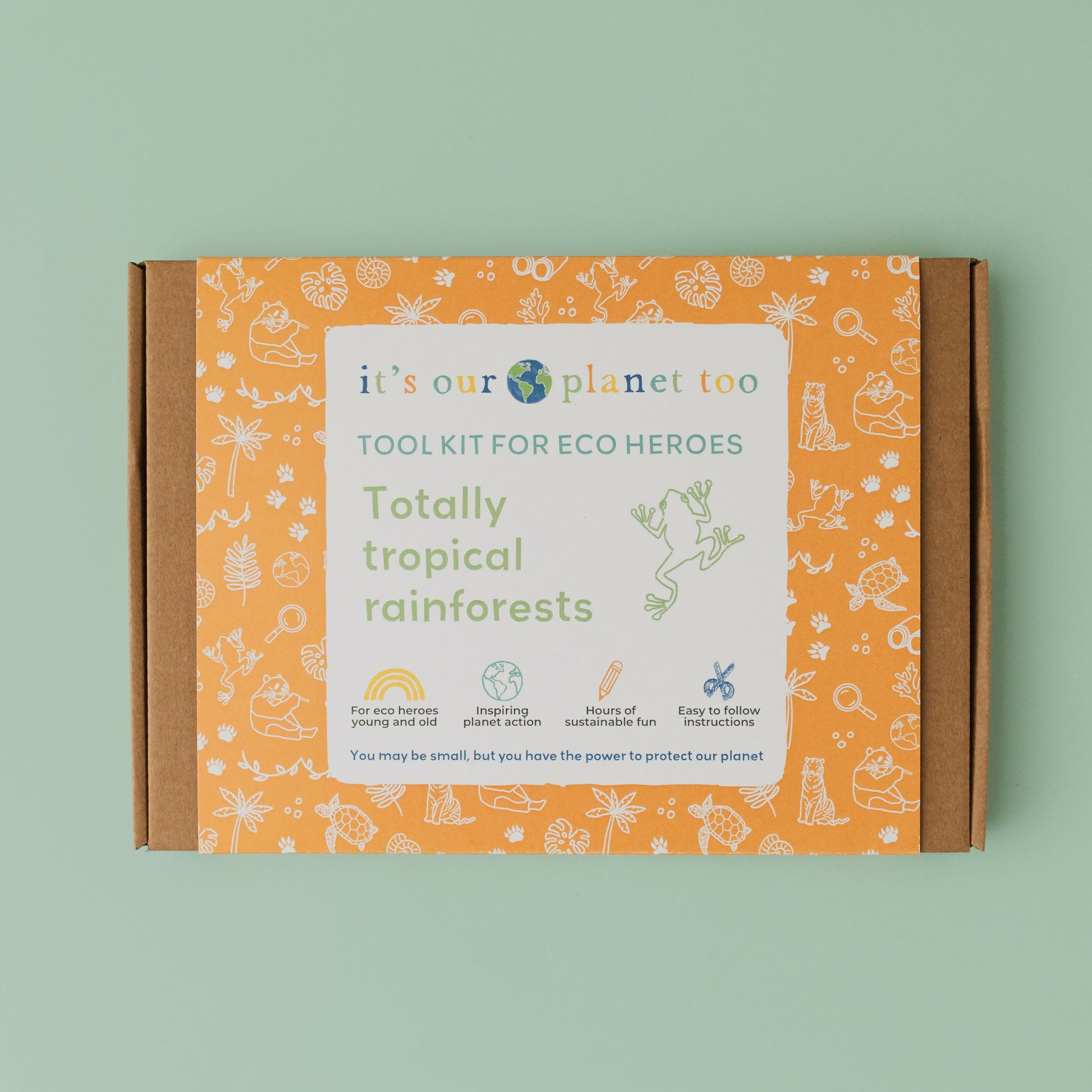 TOTALLY TROPICAL RAINFORESTS - Children’s eco activity kit (Age 5+) — Montessori wooden toy UK | KIDDYKIND