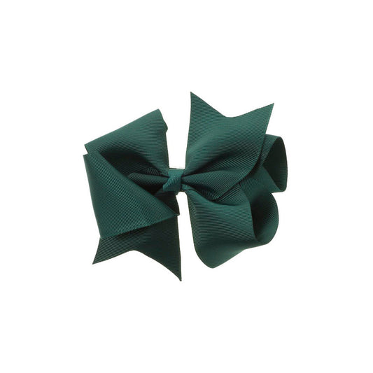 Extra Large Bow Clip - Bottle Green by Beatrice and Bee, vetted by KIDDYKIND