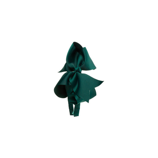 Extra Large Bow Hairband - Bottle Green by Beatrice and Bee, vetted by KIDDYKIND