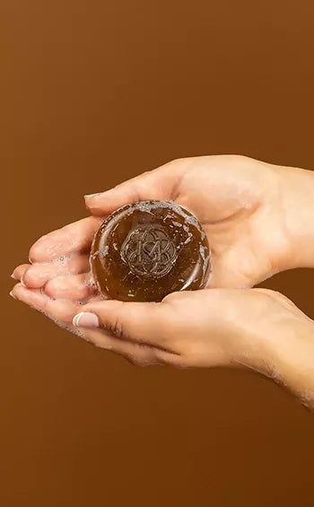 Parvati-Root-Chakra-Handmade-Soap-Bar-Step-One