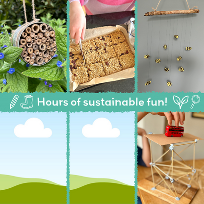 Sustainable Montessori toy: BUZZING BEES - Children’s eco activity kit (Age 5+) | KIDDYKIND