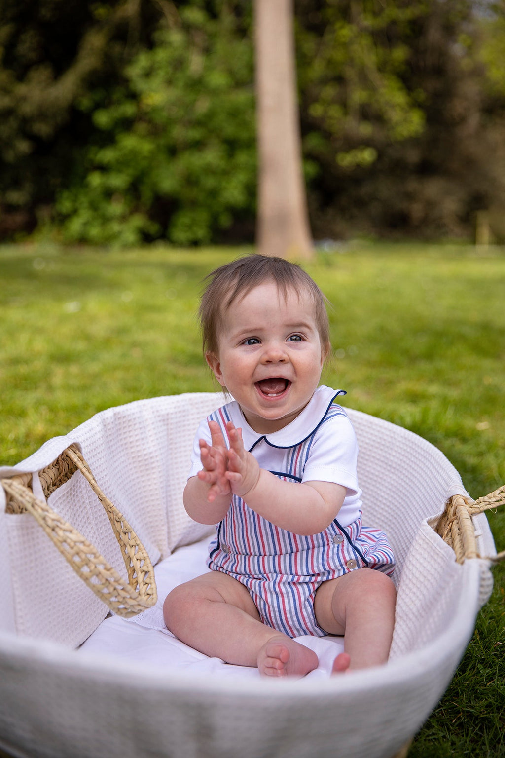 Felix Baby Boy Bodysuit - Navy