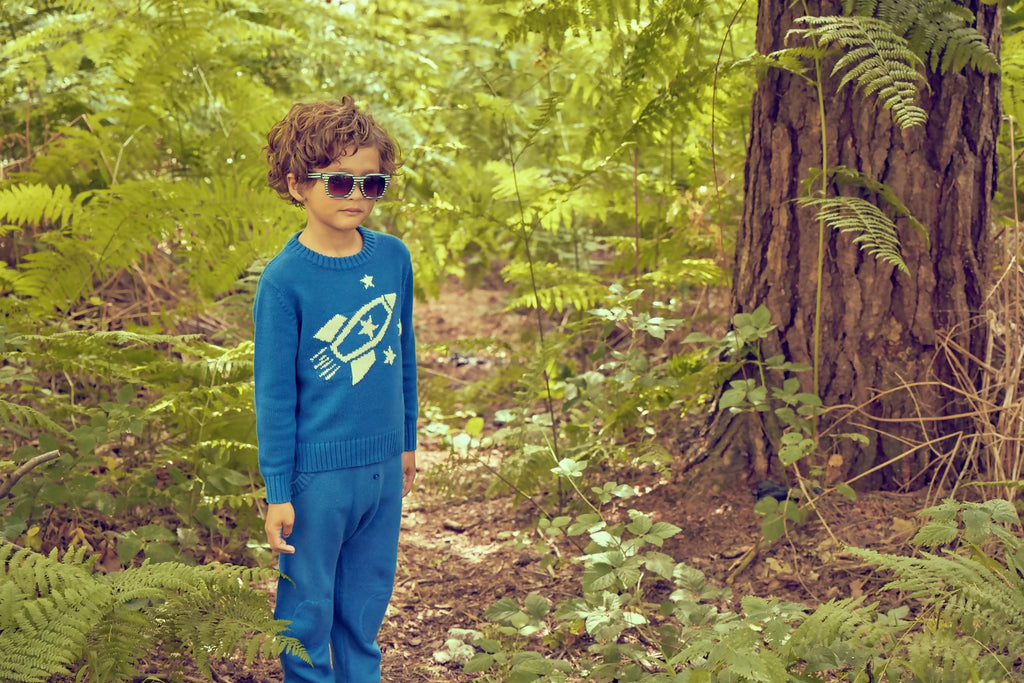 Rocket Space Jumper - Cashmere & Organic Cotton