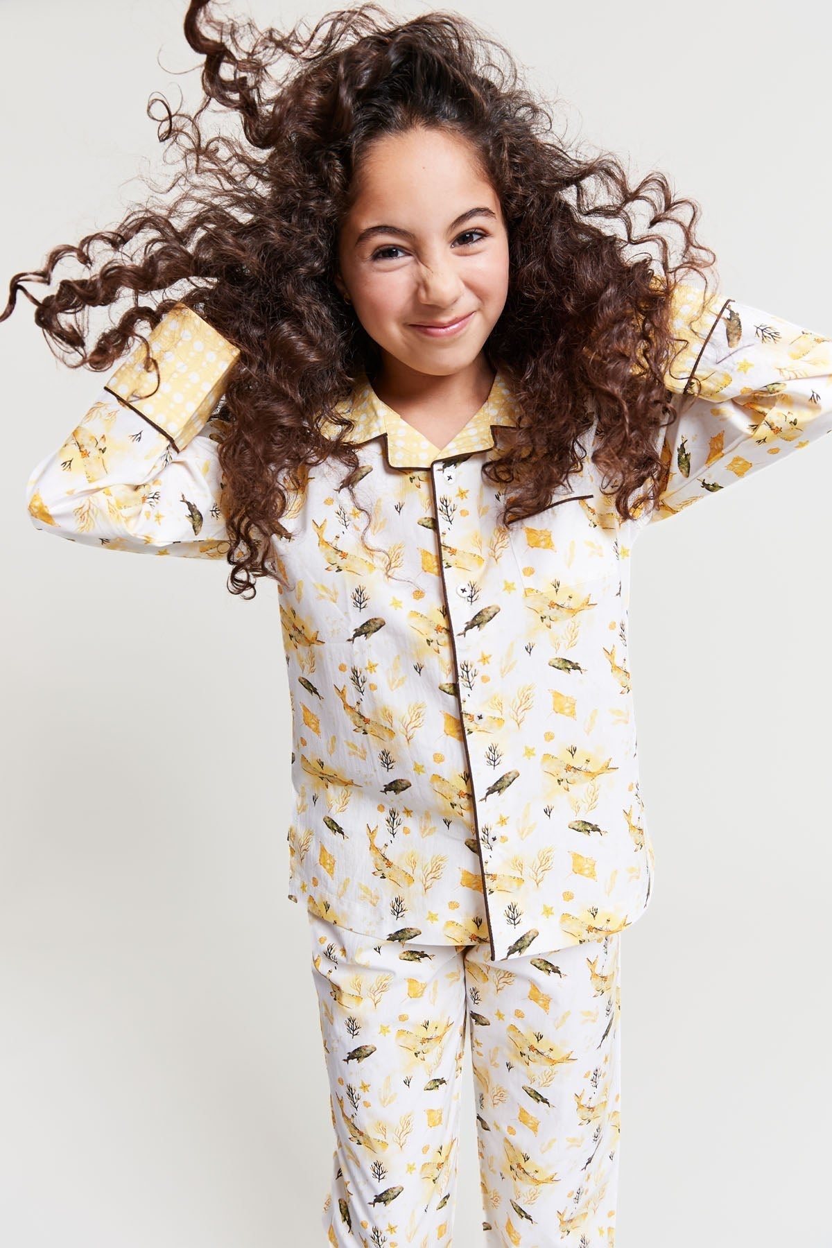 Natural baby sleep: galapagos dreaming - organic cotton kids pyjama set | KIDDYKIND