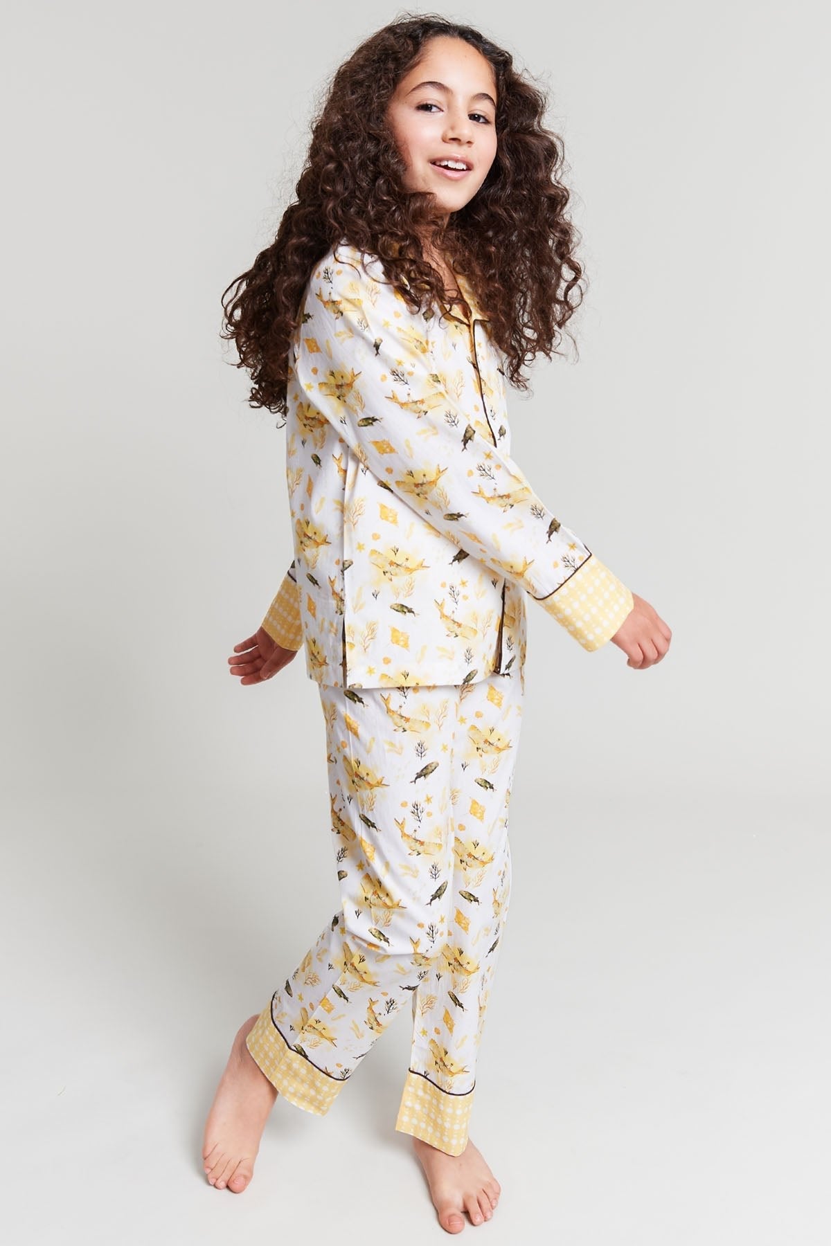 galapagos dreaming - organic cotton kids pyjama set - Kutti Lulu