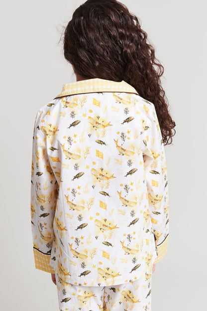 Natural baby sleep: galapagos dreaming - organic cotton kids pyjama set | KIDDYKIND