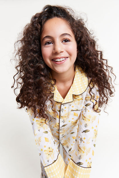 Natural baby sleep: galapagos dreaming - organic cotton kids pyjama set | KIDDYKIND