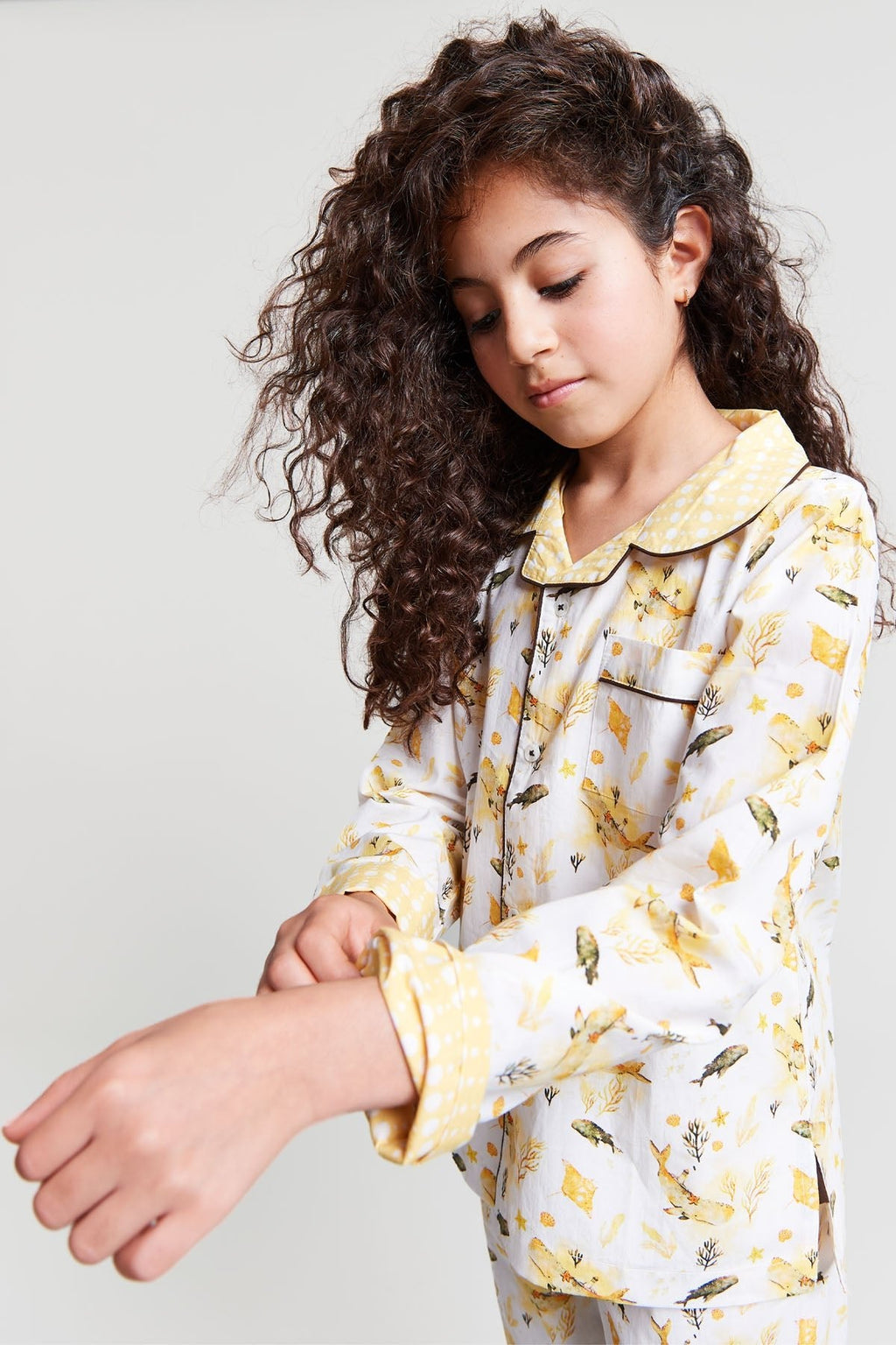 galapagos dreaming - organic cotton kids pyjama set - Kutti Lulu