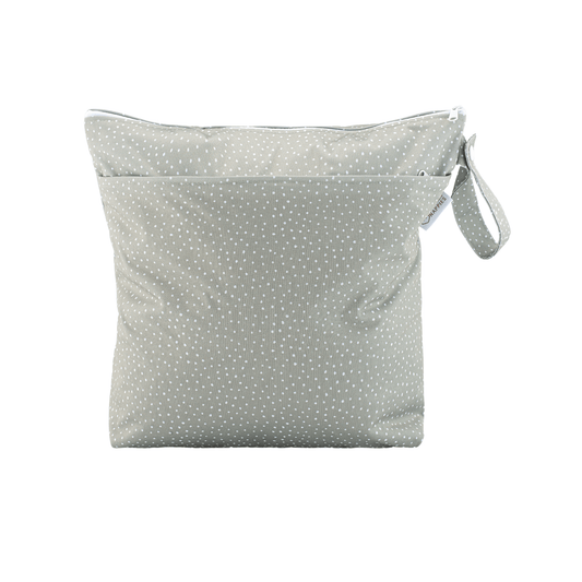 Grab & Go Nappy Wet Bags With Handle - Dottie Sage