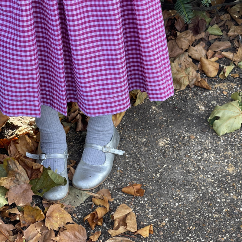 Ribbed Tights - Grey