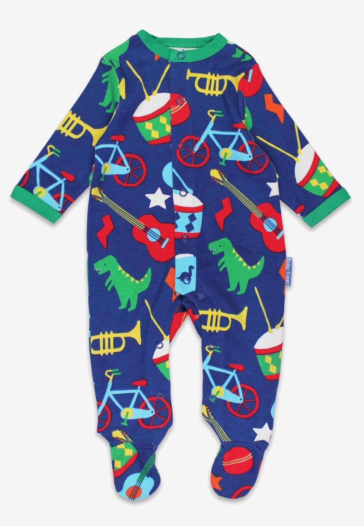 Organic Toys Print Baby Gift Set - Toby Tiger